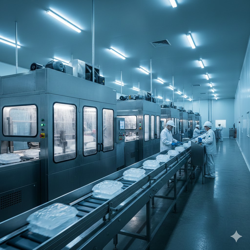 منشأة تصنيع كارفي للثلج في دبي